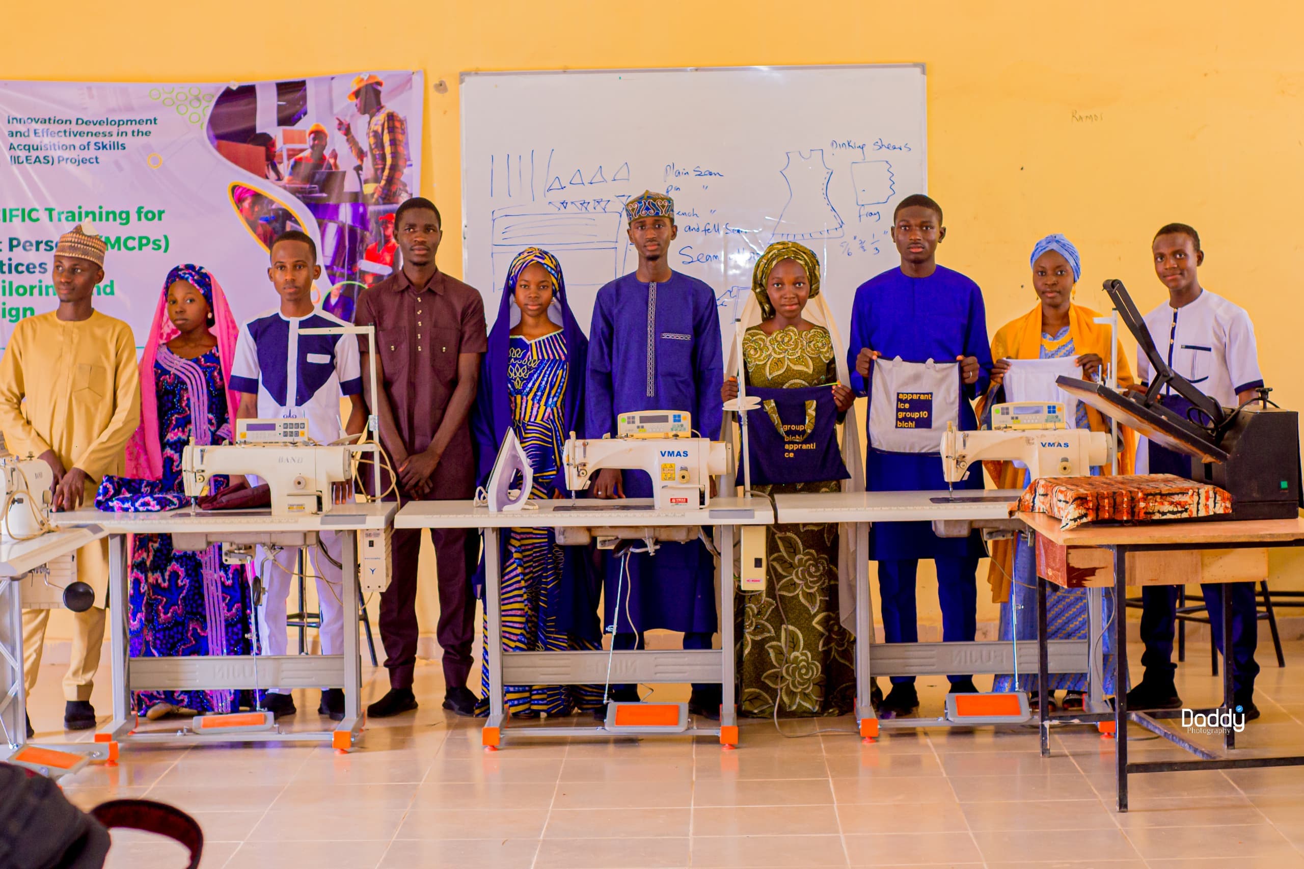 Ideas Project Apprentice training Bichi Garment cluster